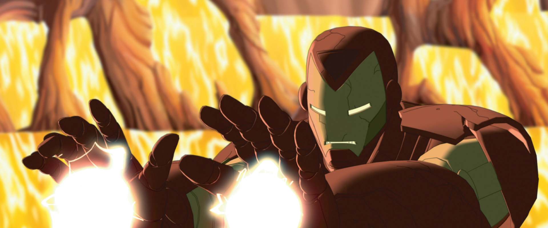 The Invincible Iron Man background 1
