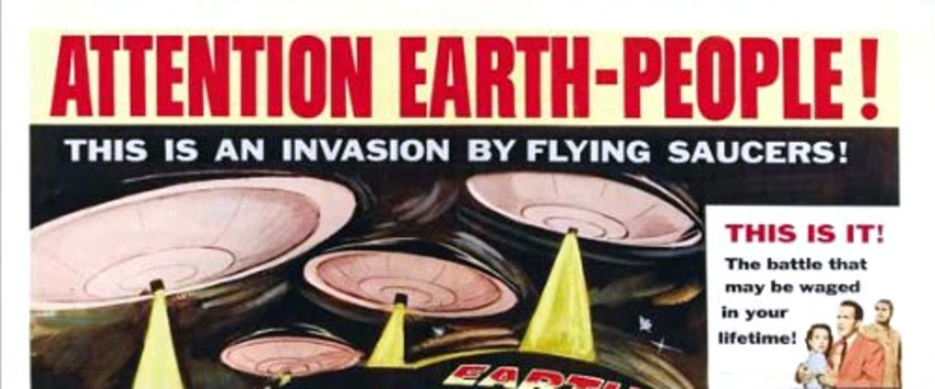Earth vs. the Flying Saucers background 1