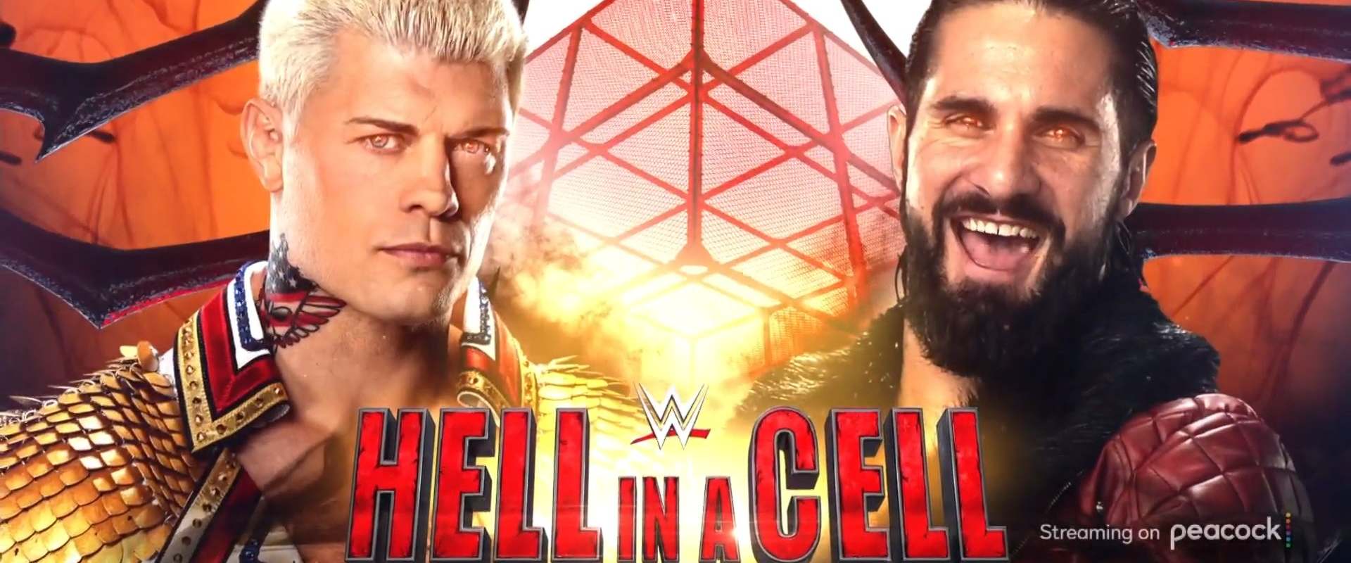 WWE Hell in a Cell 2022 background 1