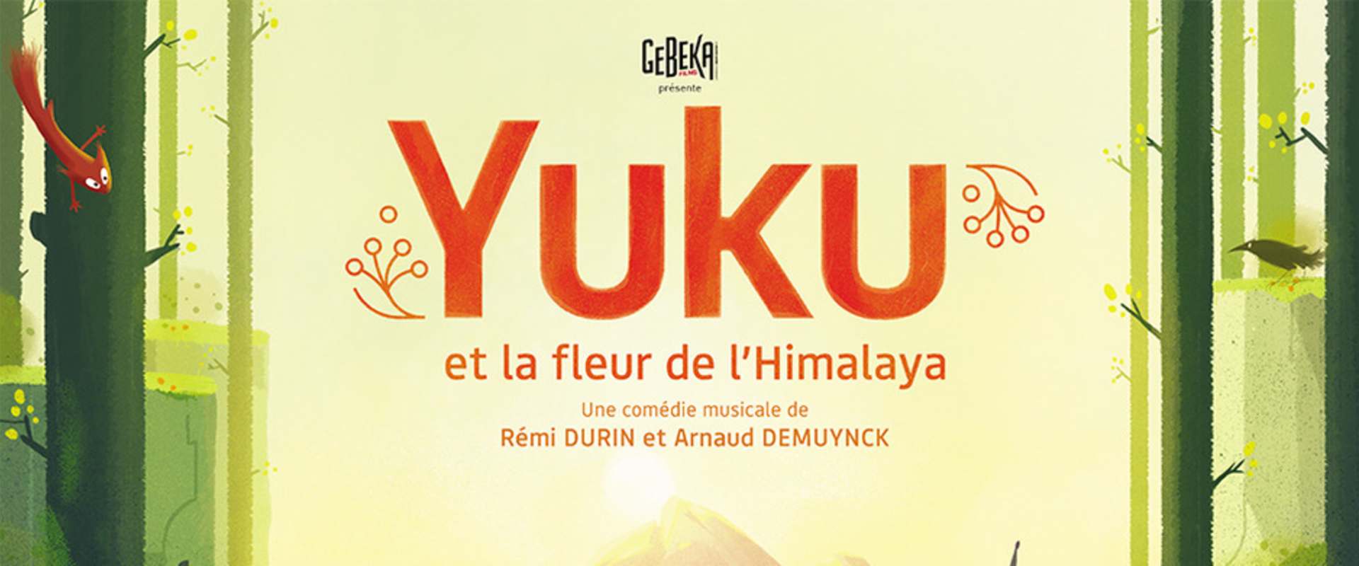 Yuku et la fleur de l’Himalaya background 2
