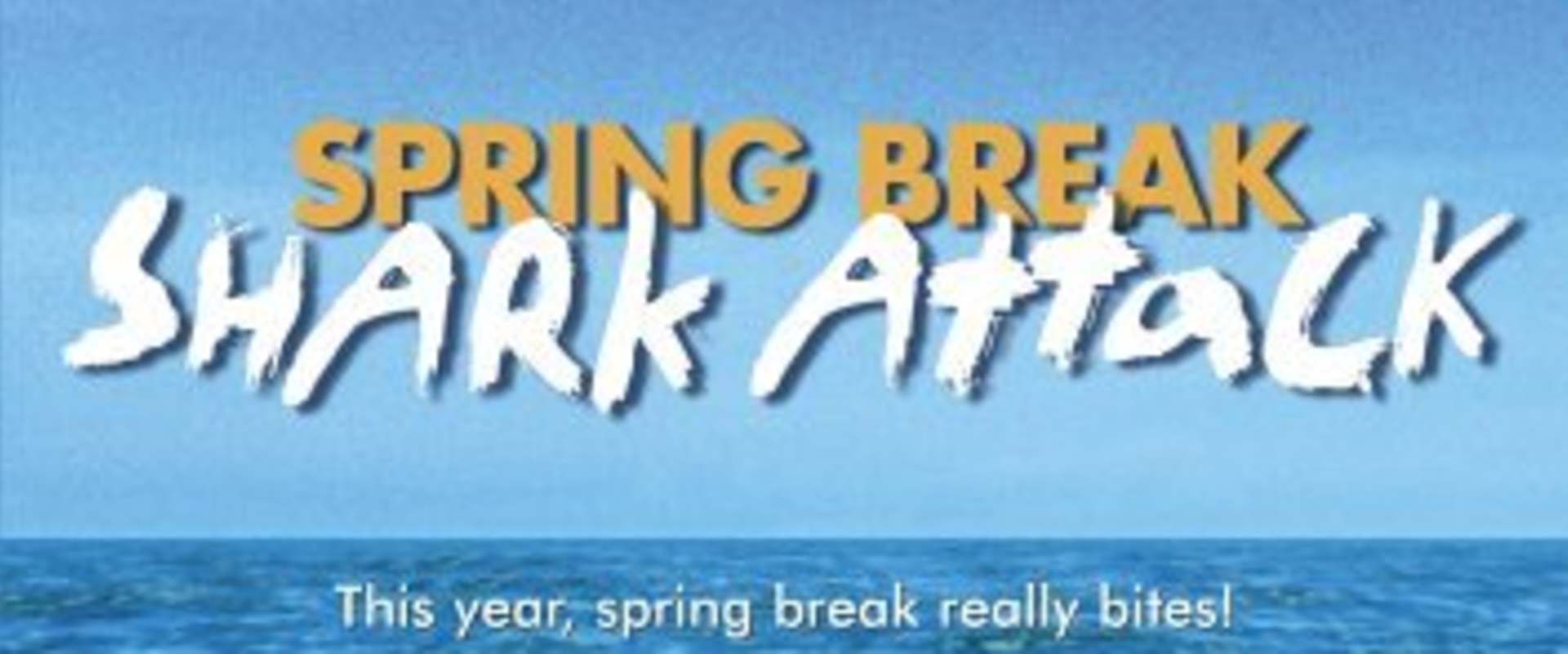 Spring Break Shark Attack background 2