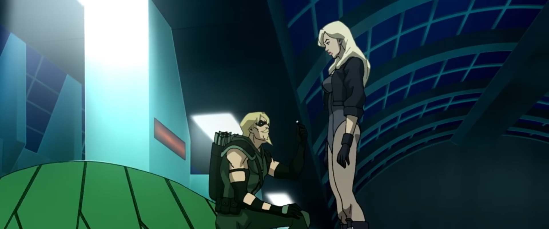 DC Showcase: Green Arrow background 1