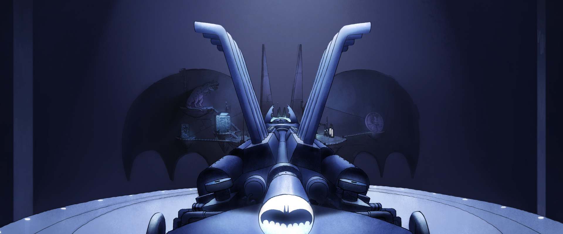 Merry Little Batman background 2