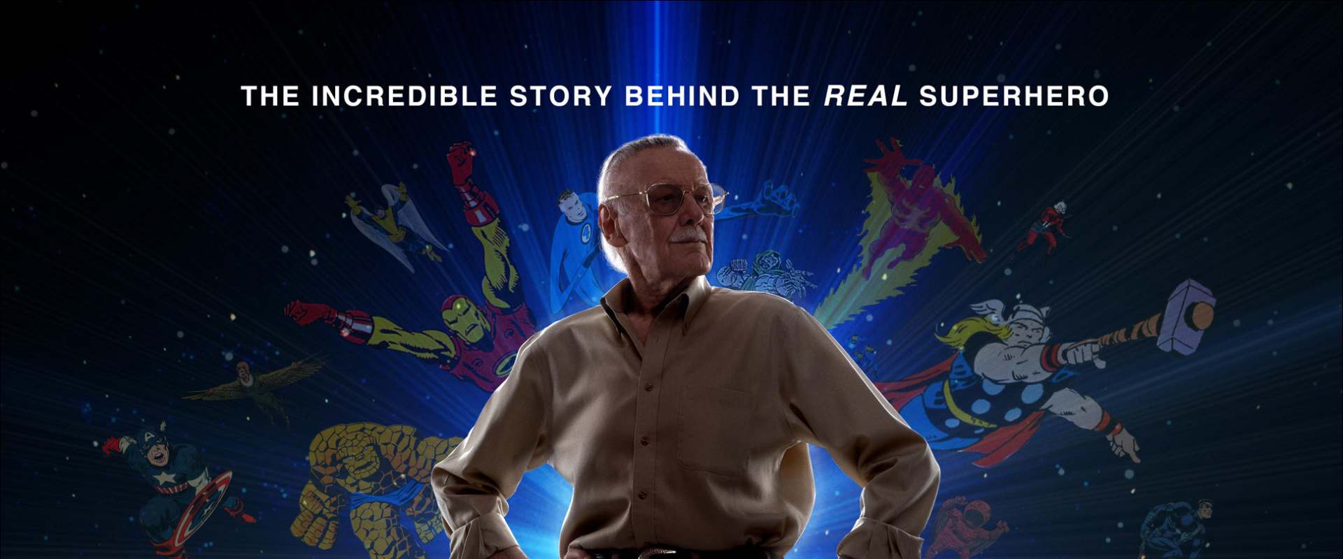 With Great Power: The Stan Lee Story background 1