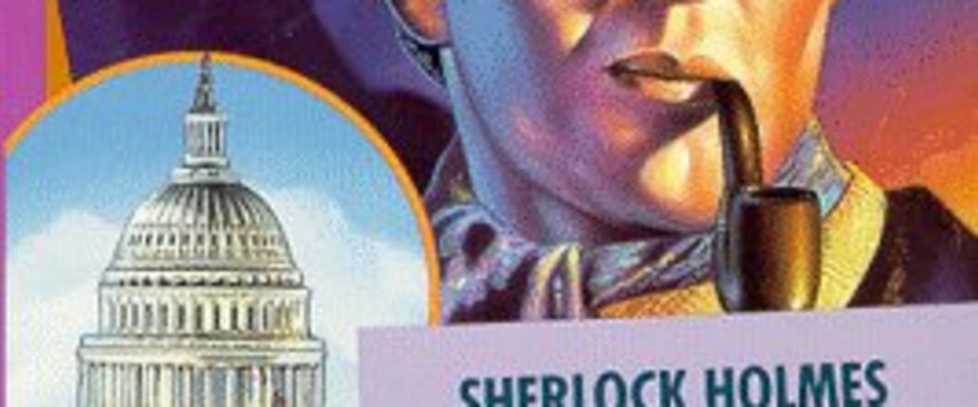 Sherlock Holmes in Washington background 2