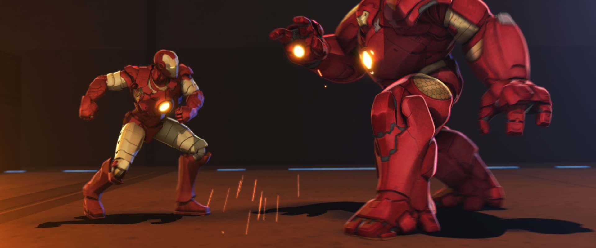 Iron Man & Hulk: Heroes United background 2