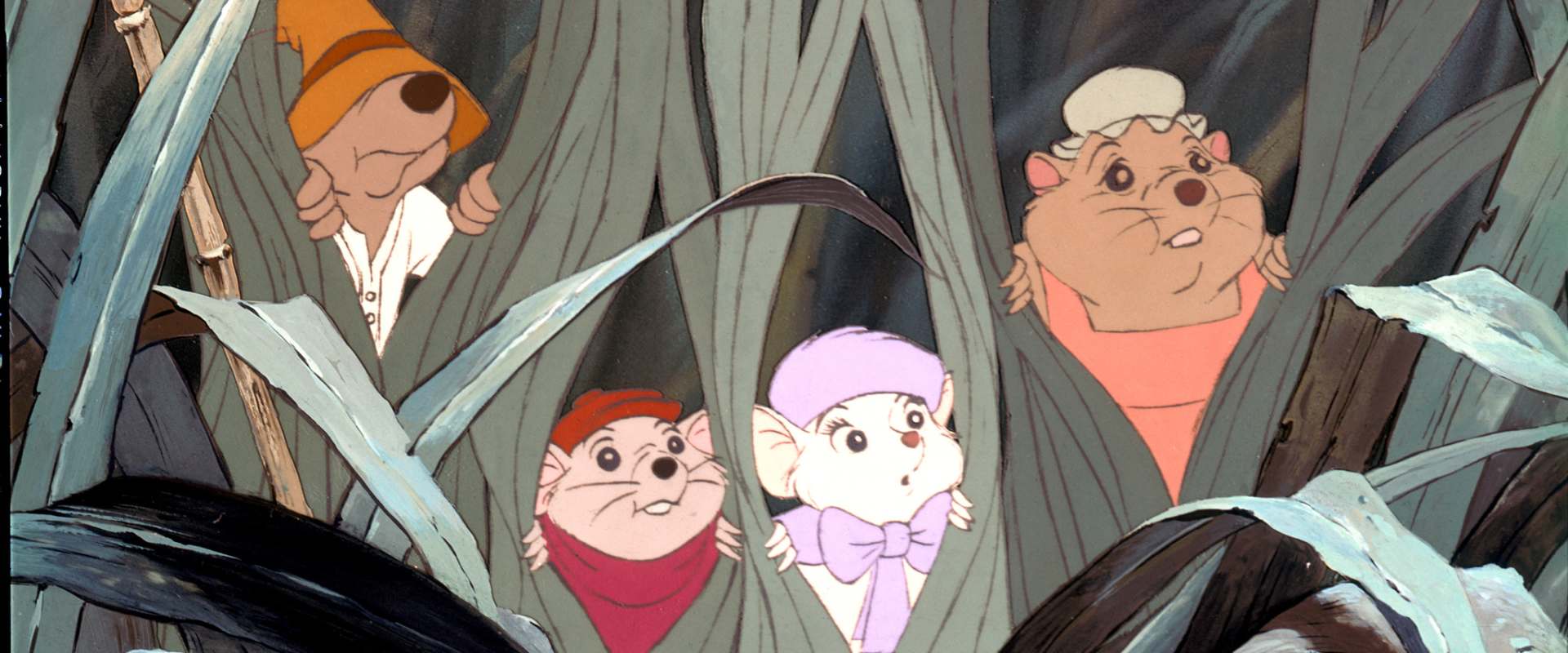The Rescuers background 1