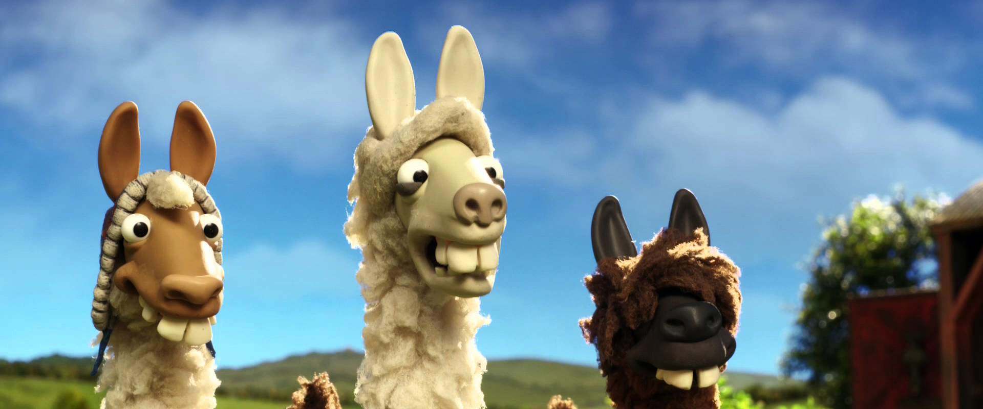 Shaun the Sheep: The Farmer's Llamas background 2