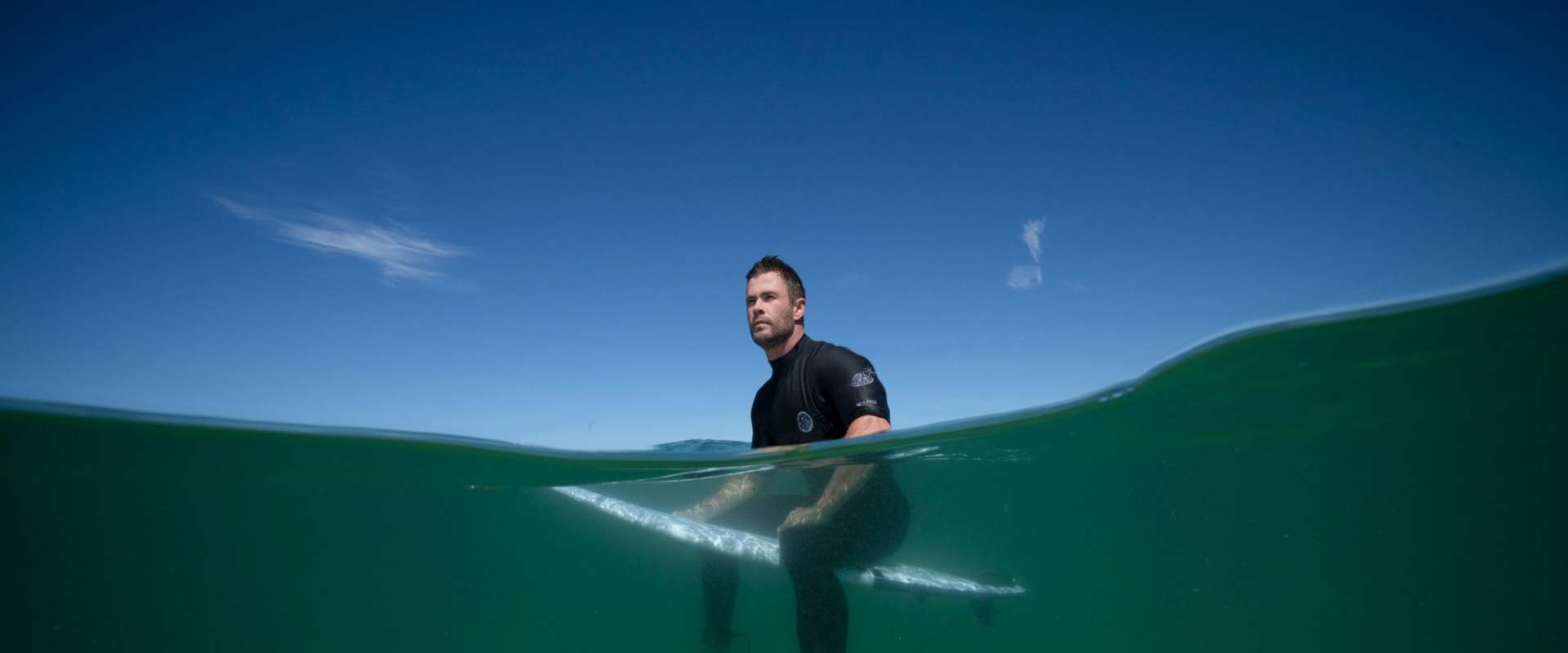 Shark Beach with Chris Hemsworth background 2