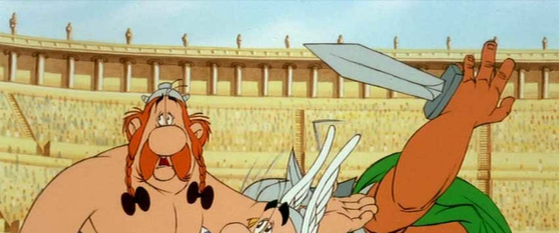 Asterix vs. Caesar background 1