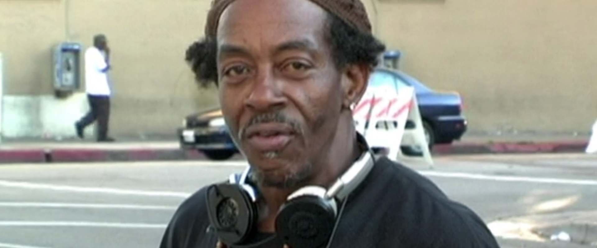 Homeless in Los Angeles background 1