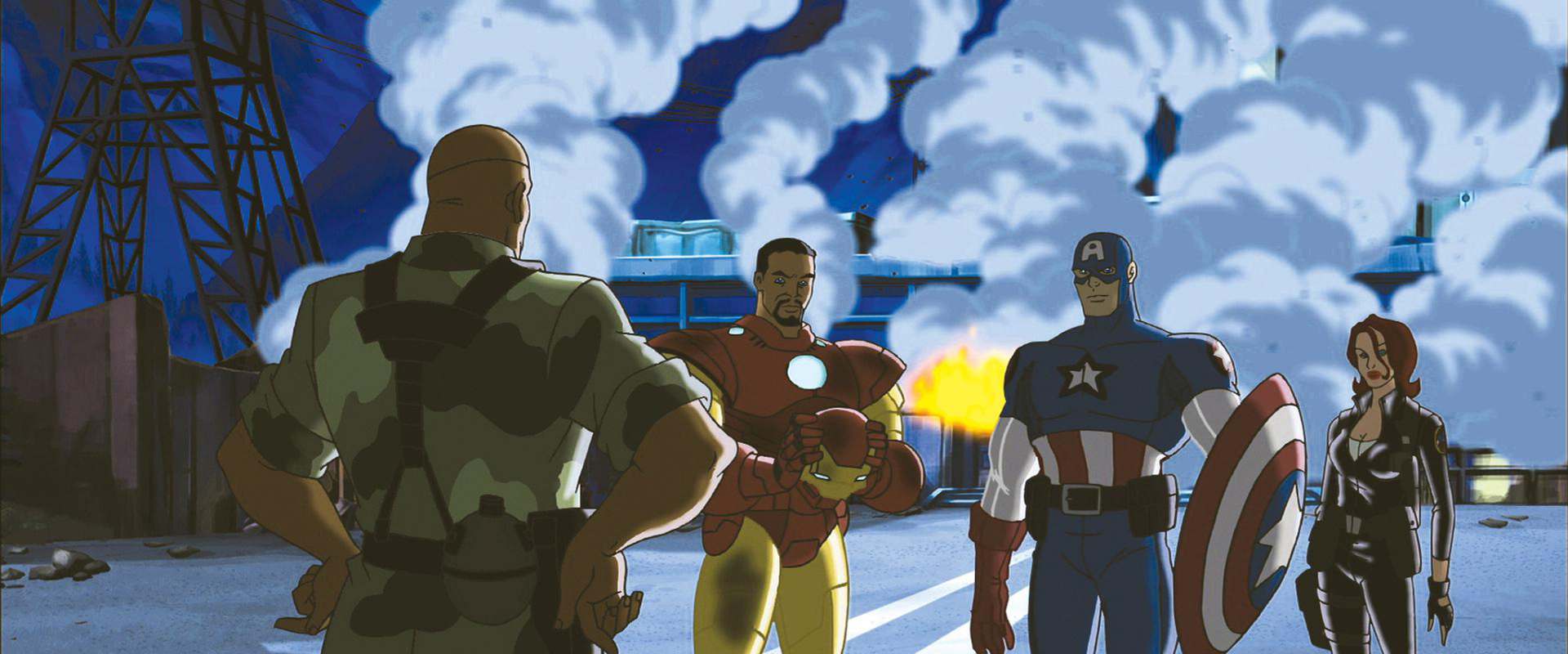 Ultimate Avengers background 1