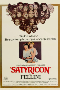 Fellini Satyricon Poster 1