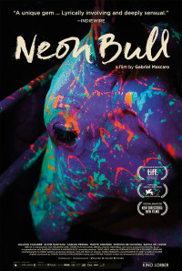 Neon Bull Poster 1