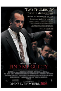 Find Me Guilty Poster 1