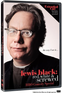 Lewis Black: Red, White and Screwed Poster 1