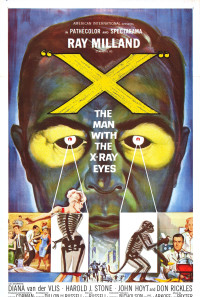 X: The Man with the X-Ray Eyes Poster 1