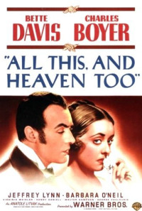 All This, and Heaven Too Poster 1