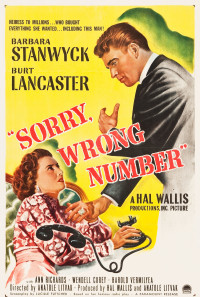Sorry, Wrong Number Poster 1